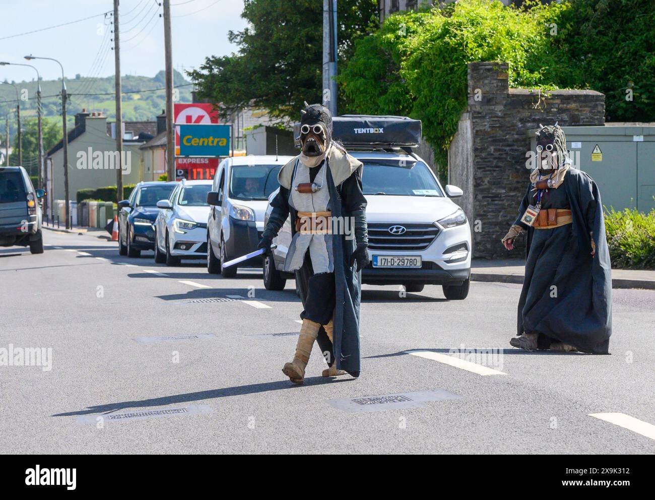 Inaugural 'Feel The Force' Star Wars Festival in Dunmanway, Co. Cork, Ireland on June 1st and Second 2024 Stock Photo