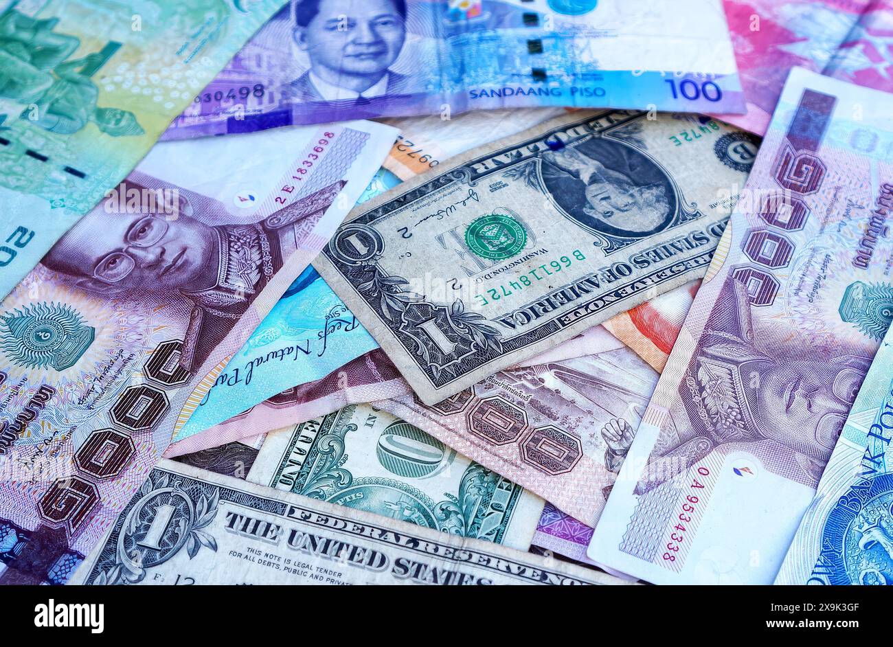 Currency pair, forex trading Stock Photo