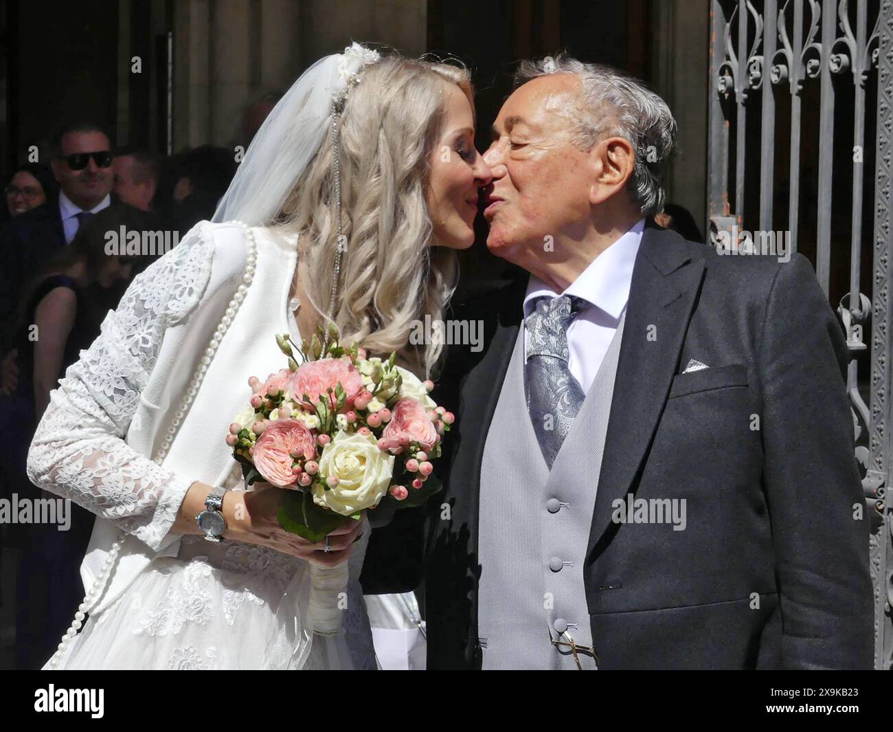 Richard Lugner,Simone Reiländer, Bienchen, Hochzeit. Wien, 2024 ...