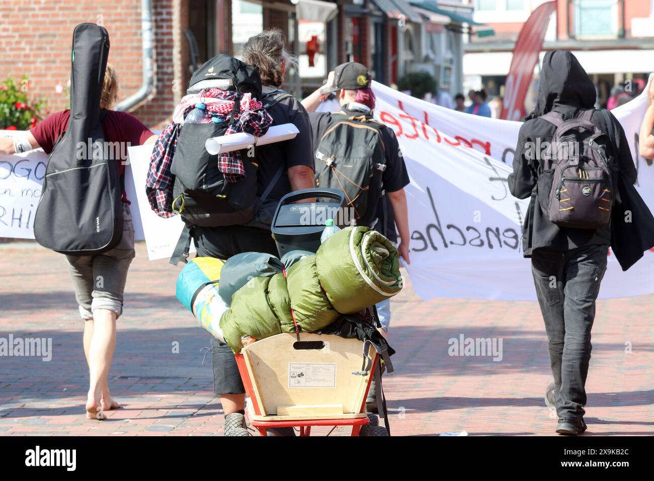 01 June 2025, SchleswigHolstein, Westerland (sylt) by the