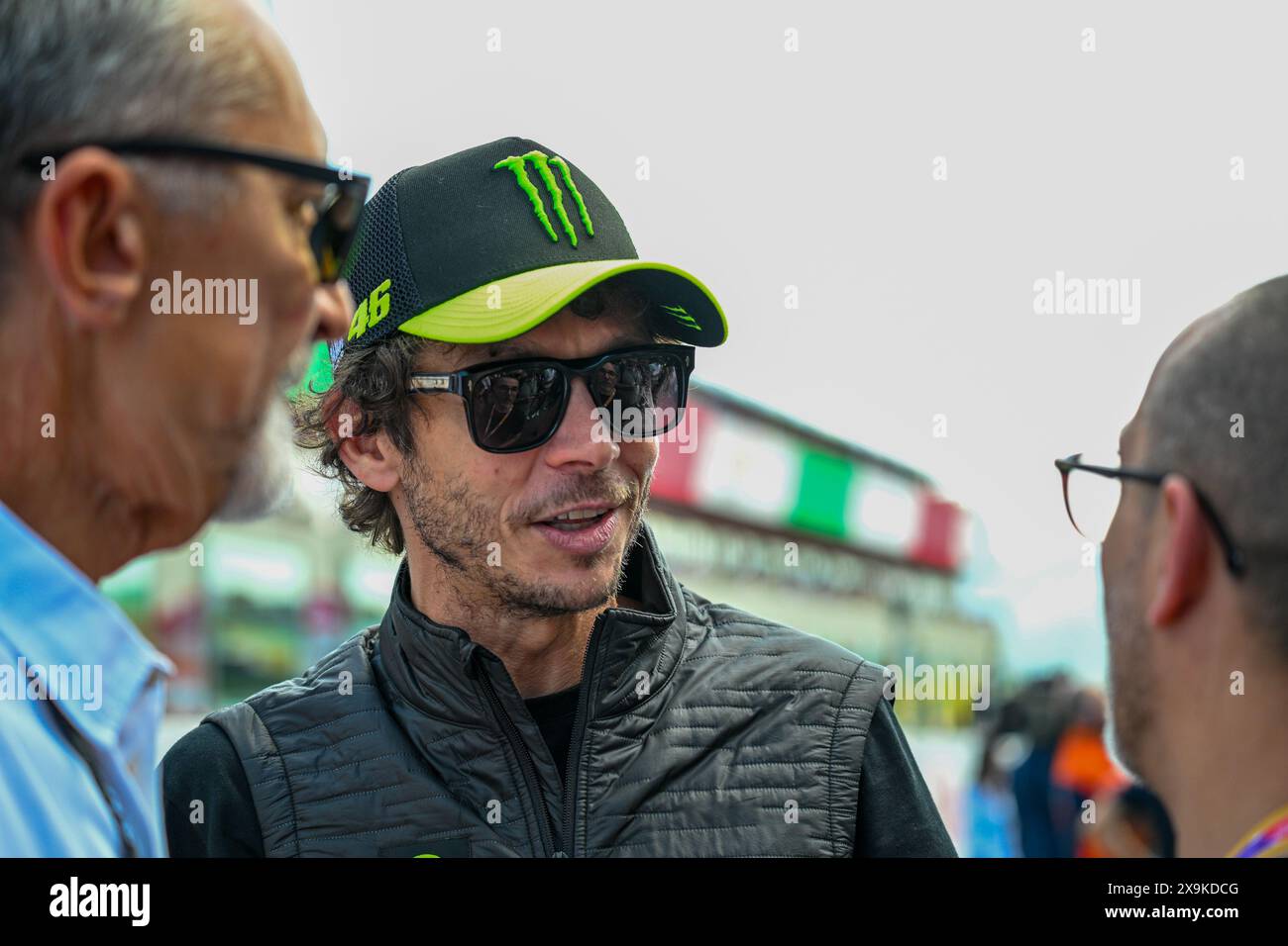 Mugello, Italy. 01st June, 2024. Valentino Rossi portrait during Gran ...