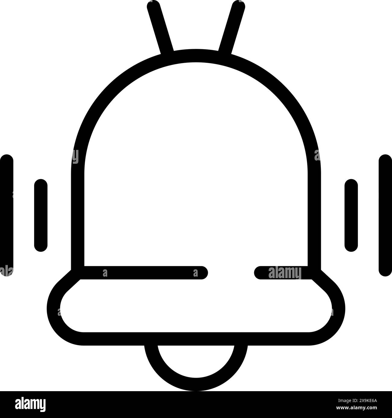 Modern vector drawing ringing hi-res stock photography and images - Alamy