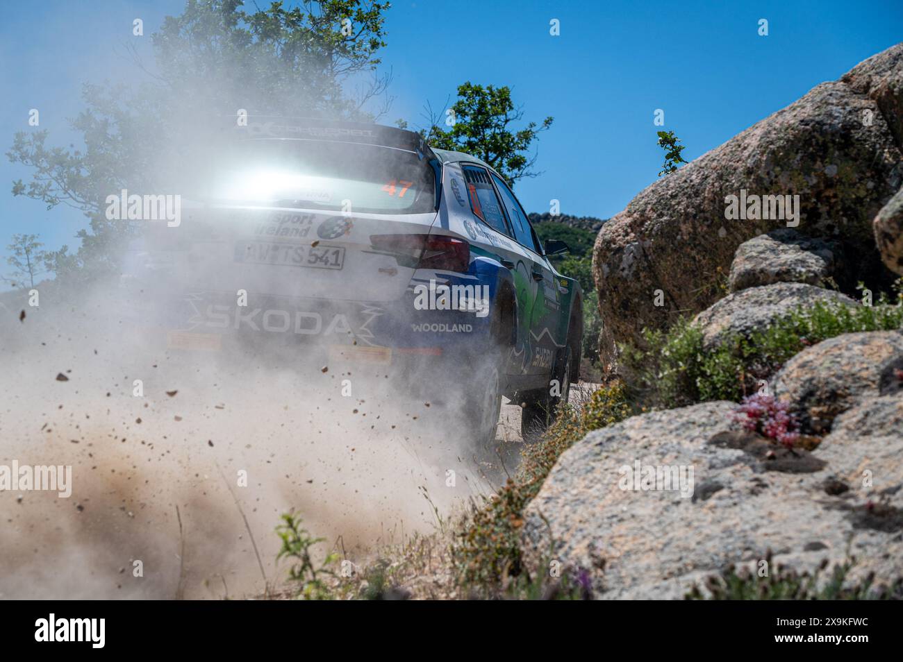 Sardegna, Italy. 01st June, 2024. The driver Joshua MCERLEAN and is co ...