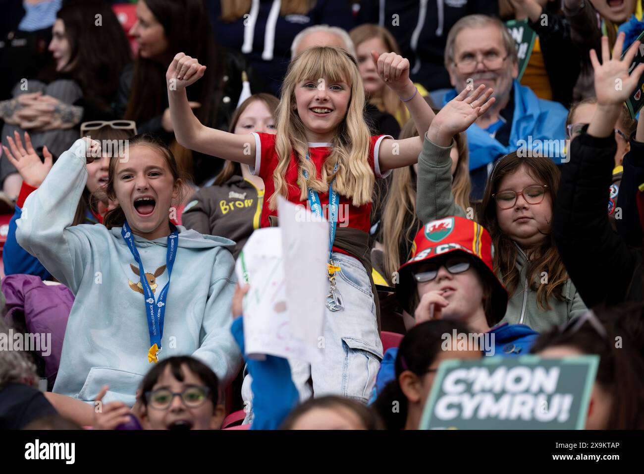 Bryan Adams 2025 concert tour image with fans cheering
