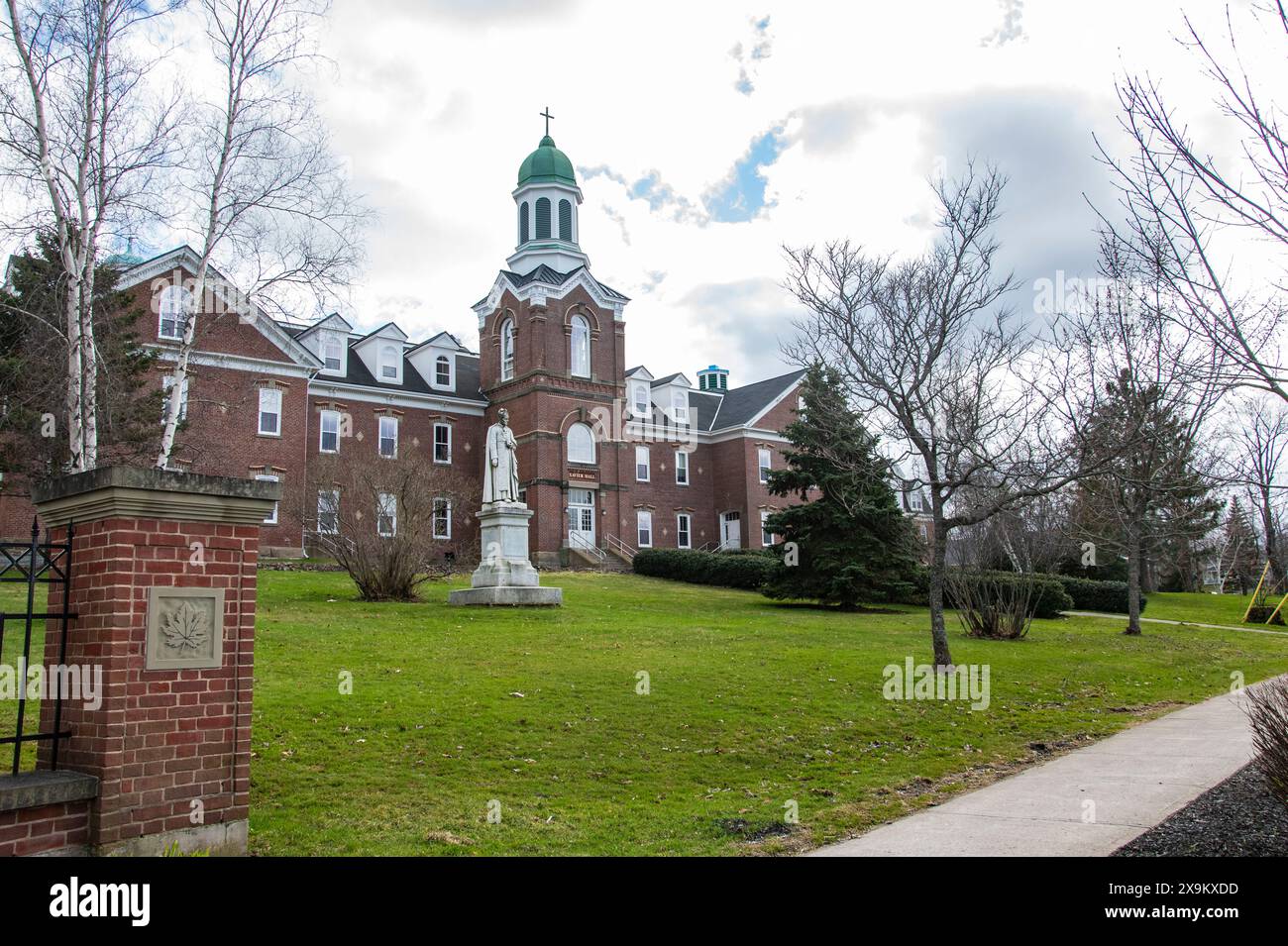 St. Francis Xavier University in downtown Antigonish, Nova Scotia, Canada Stock Photo Alamy