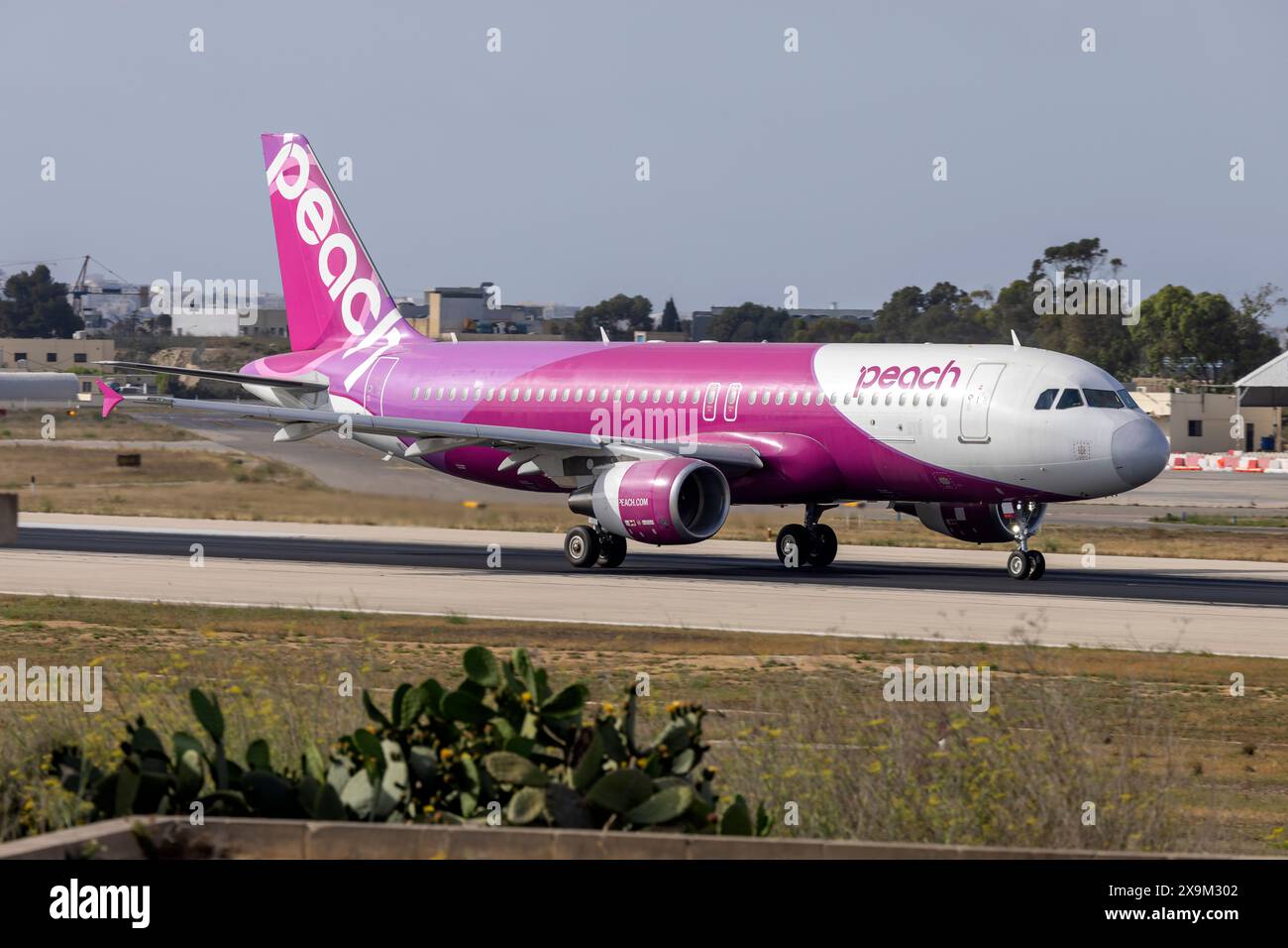 Peach airlines hi-res stock photography and images - Alamy