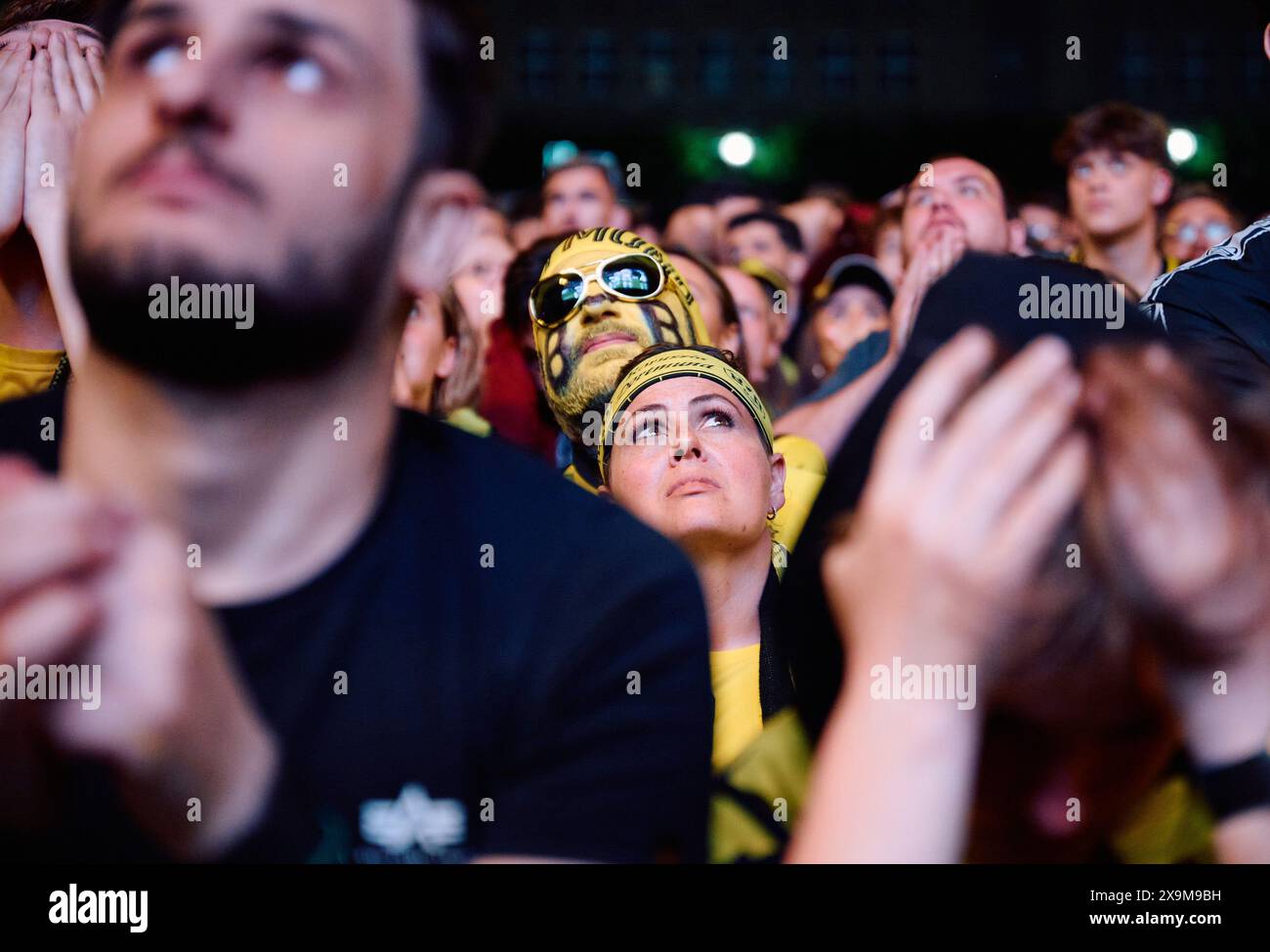 01 June 2024, North RhineWestphalia, Dortmund Public viewing of the Champions League final