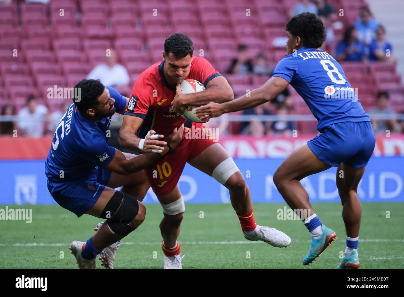 Madrid, Spain. 01st June, 2024. the HSBC Rugby SVNS Series match played ...