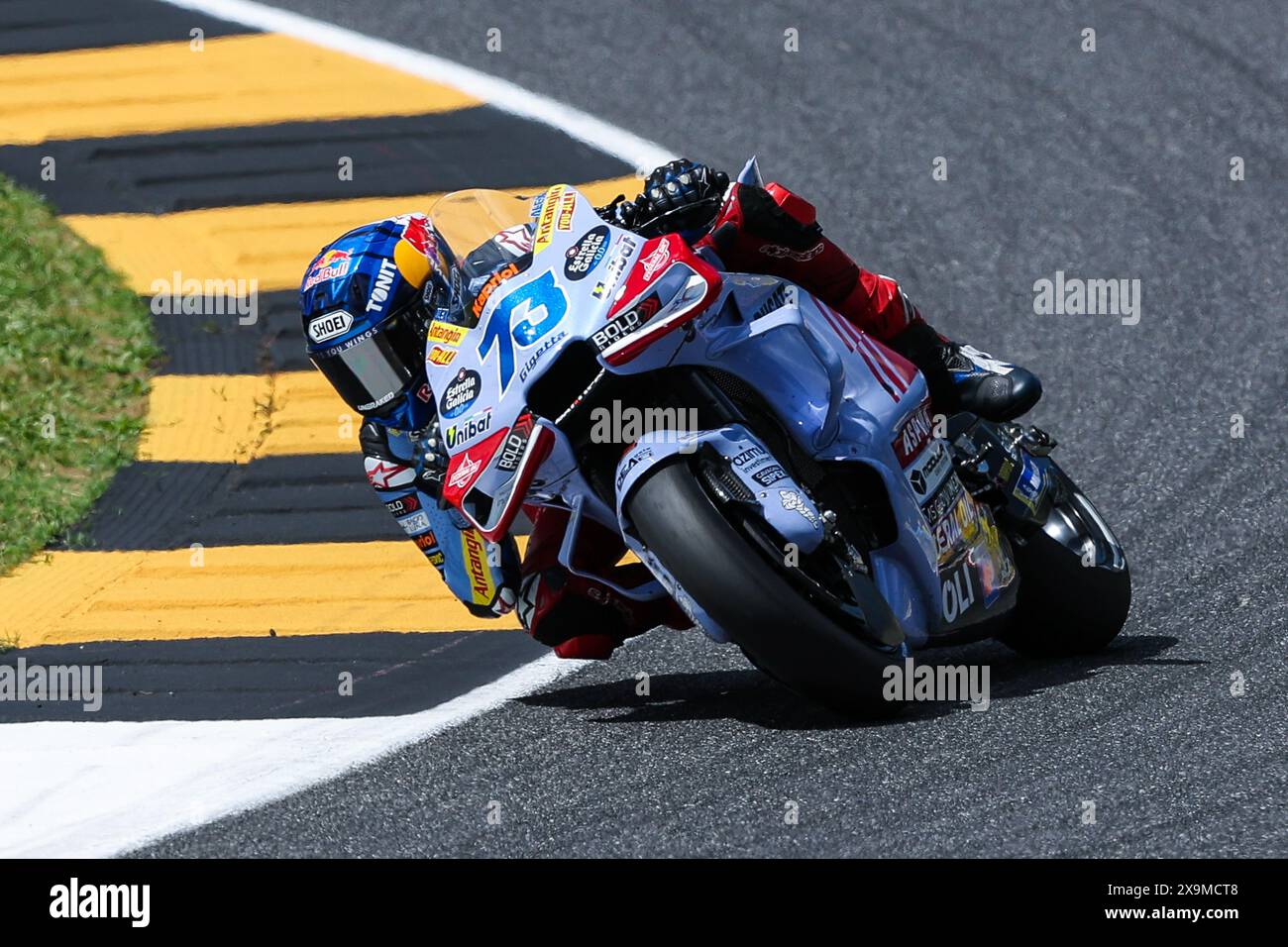 Alex Marquez of Spain and Gresini Racing MotoGP seen in action during