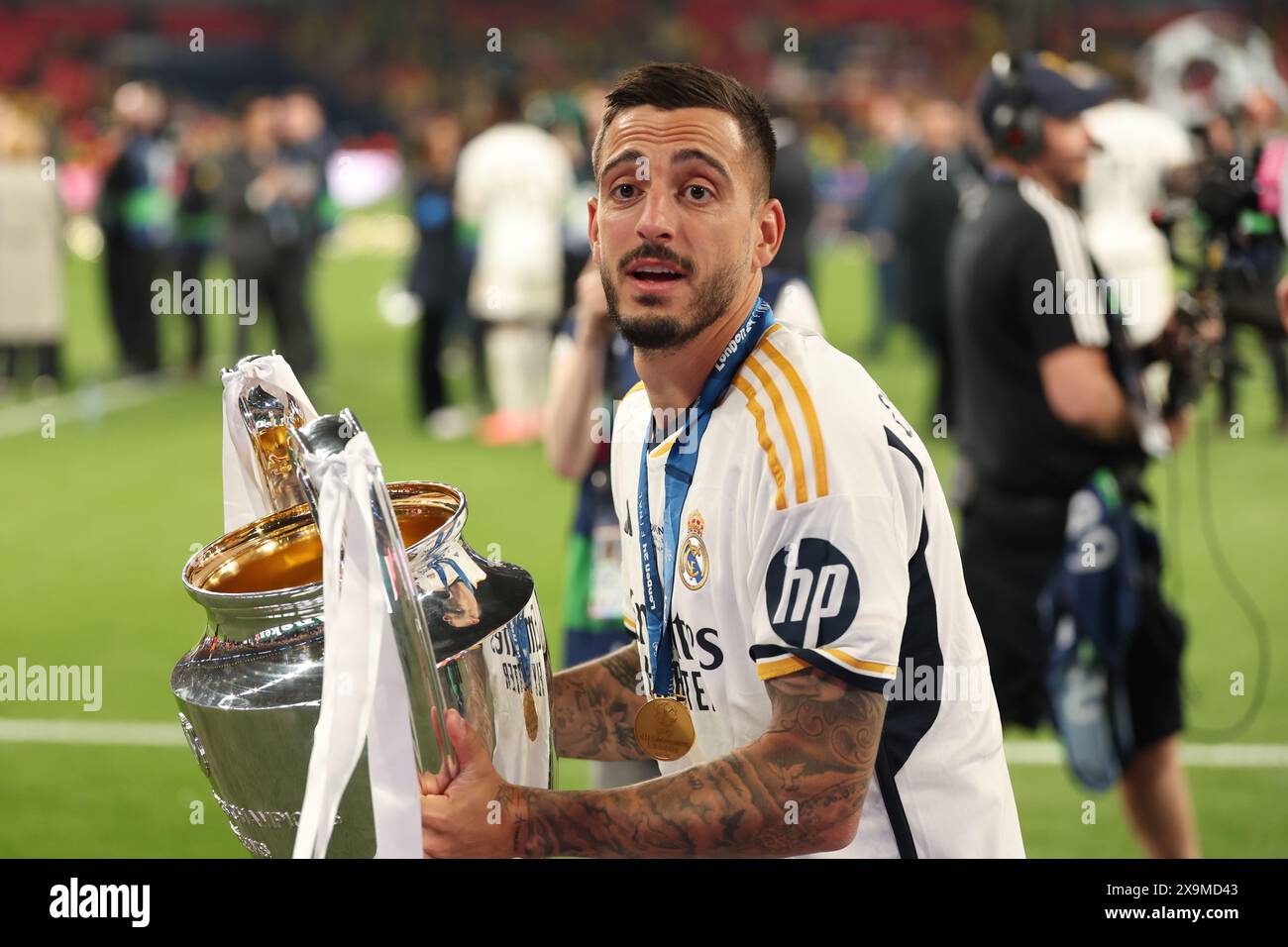 Wembley Stadium, London on Saturday 1st June 2024. Dani Ceballos (Real ...
