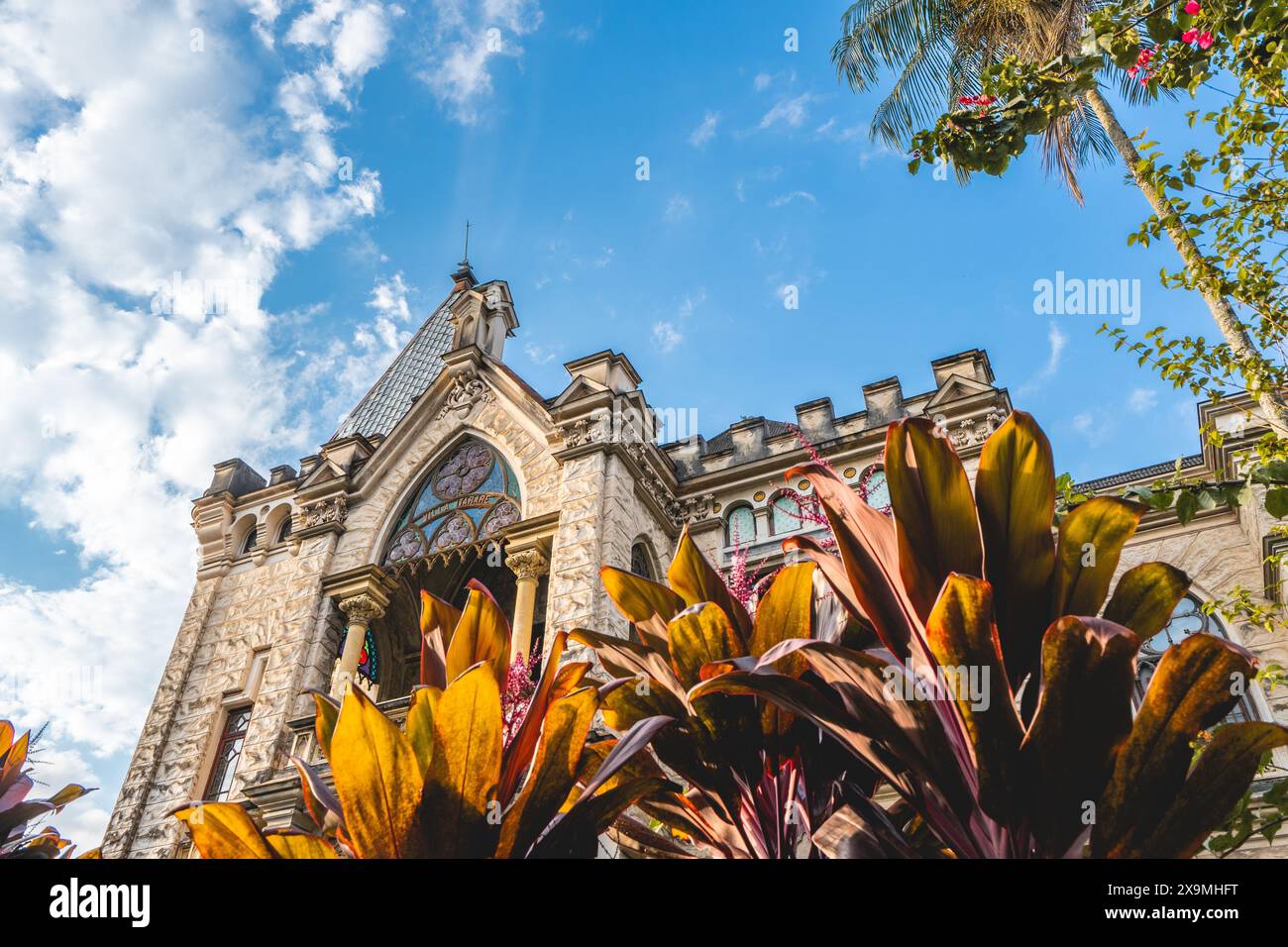 Villa Itararé. Old historic building at Petropolis RJ Brazil. May 28 2024. Stock Photo