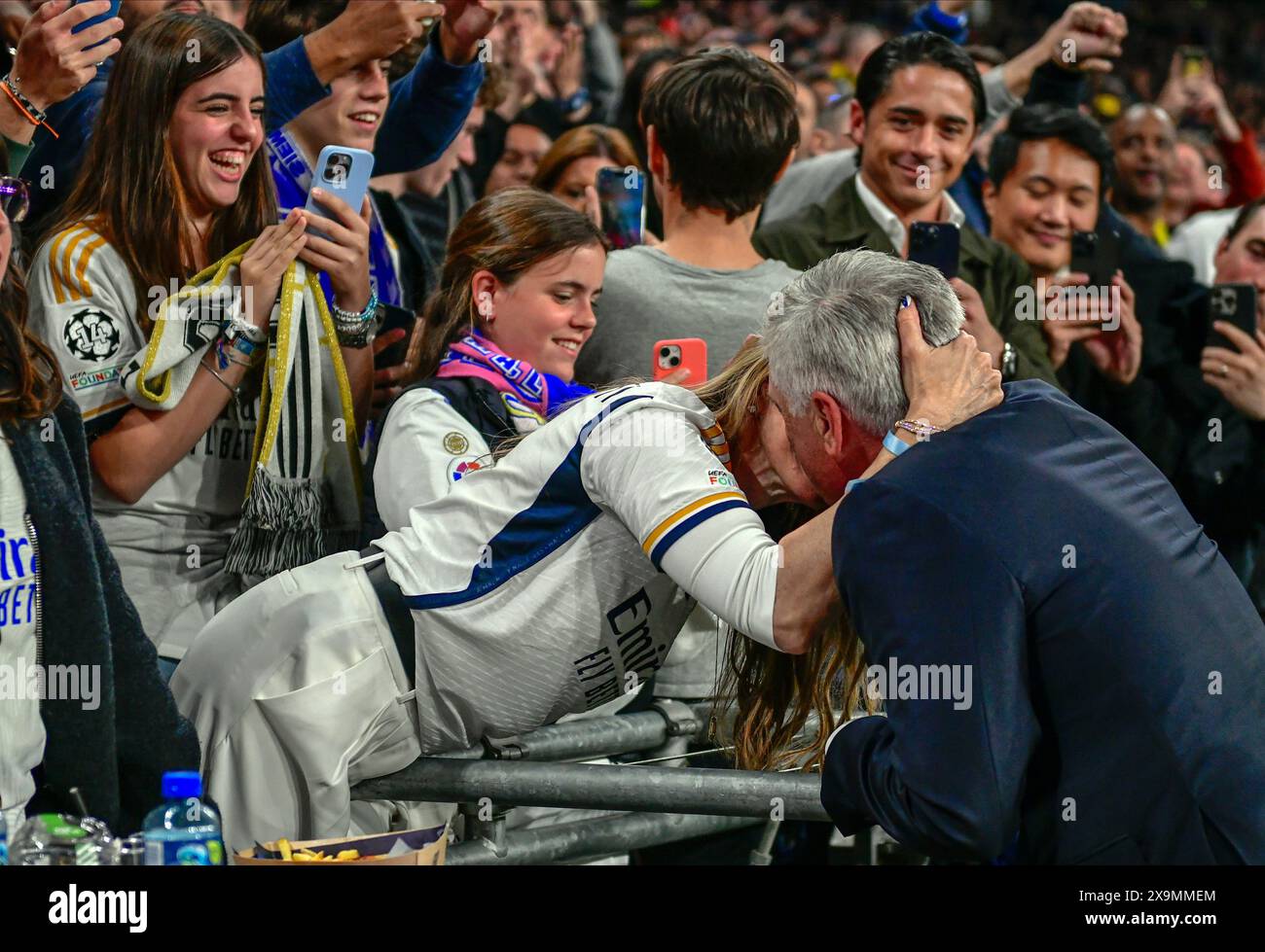 Ancelotti wife hi-res stock photography and images - Alamy