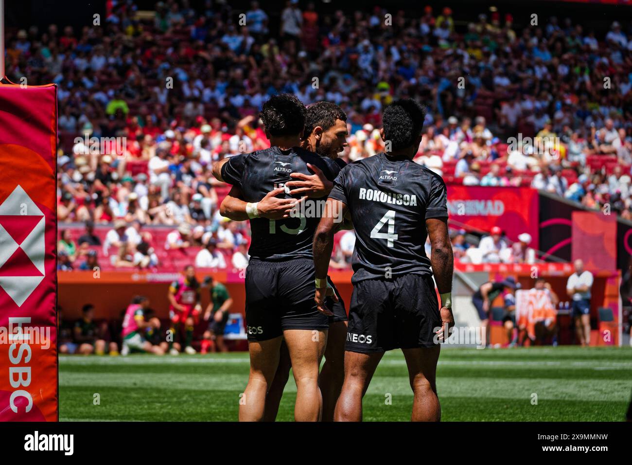 Madrid, Spain. 01th June, 2024. Finals of the Rugby Sevens Championship 2nd day. MEN