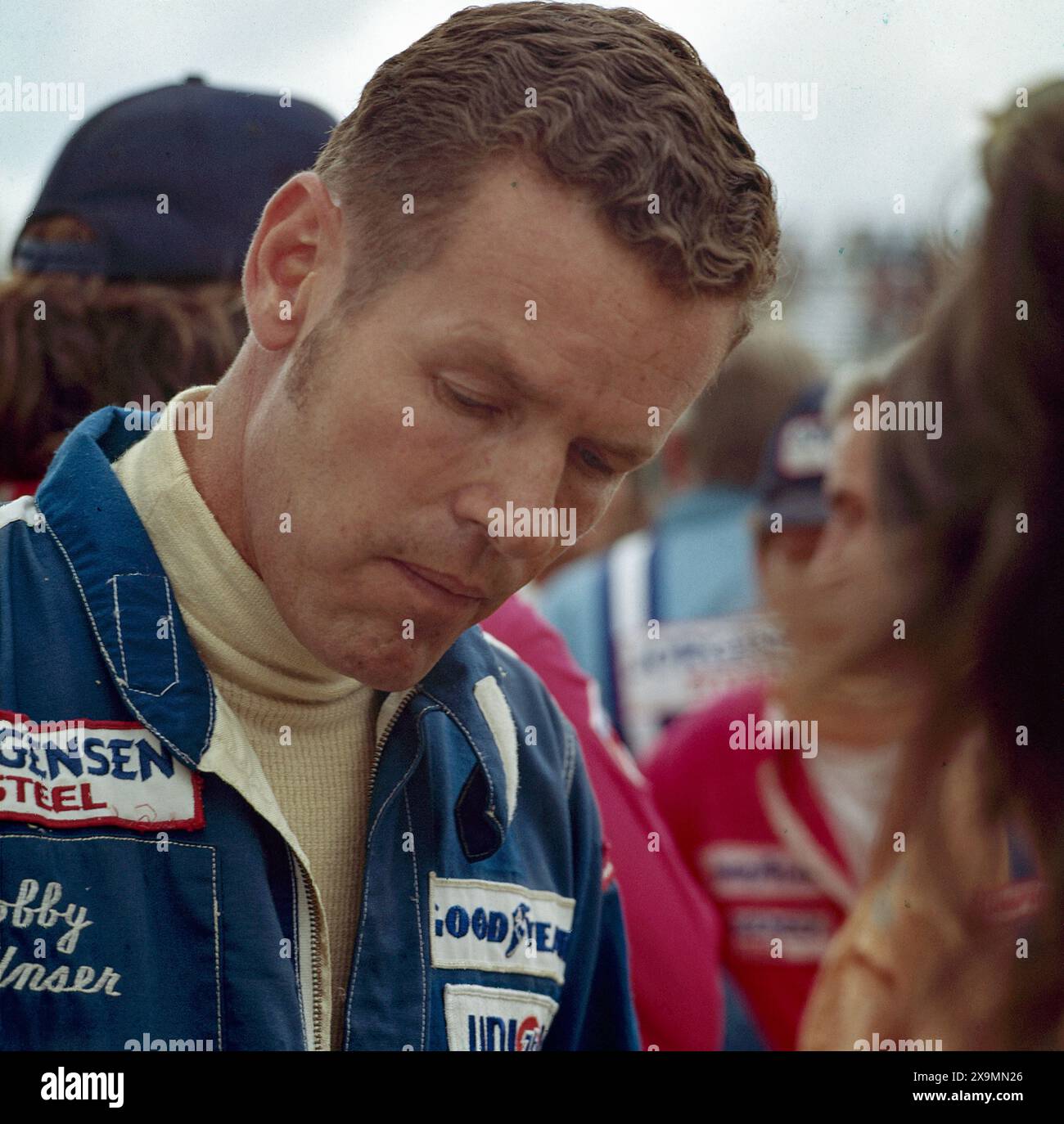 Retro Pocono 500 race, circa 1970s, Mario Andretti, Bobby Unser, Al ...