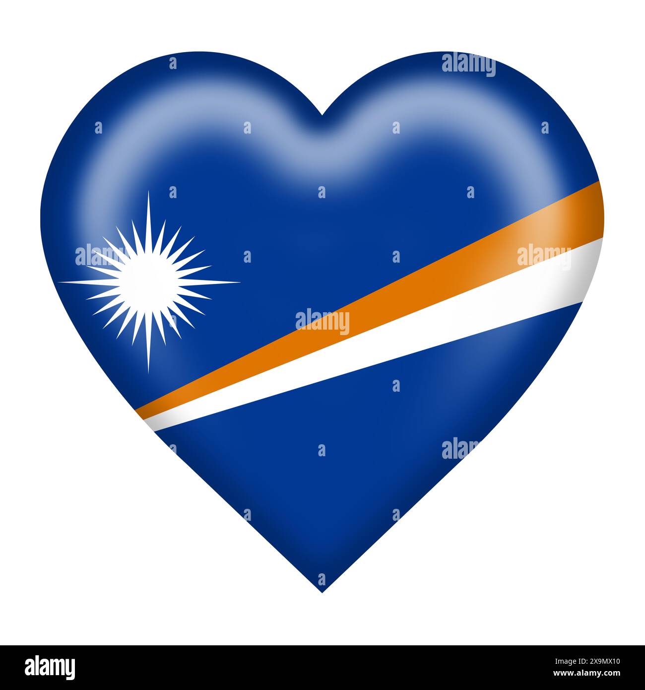 Marshall islands flag set Cut Out Stock Images & Pictures - Alamy