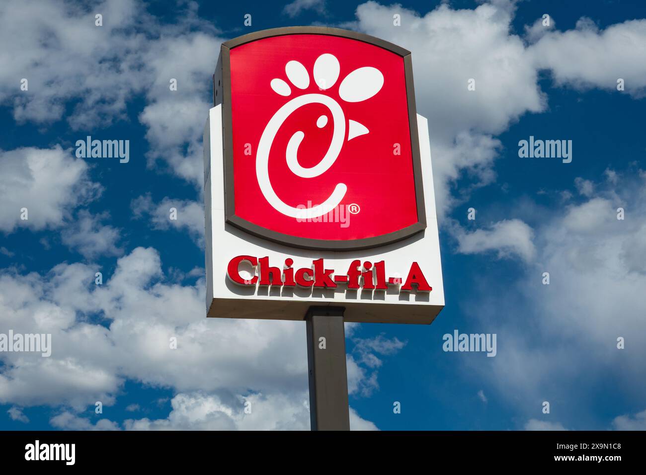 COLORADO SPRINGS, CO, USA MAY 19, 2024 ChickfilA restaurant