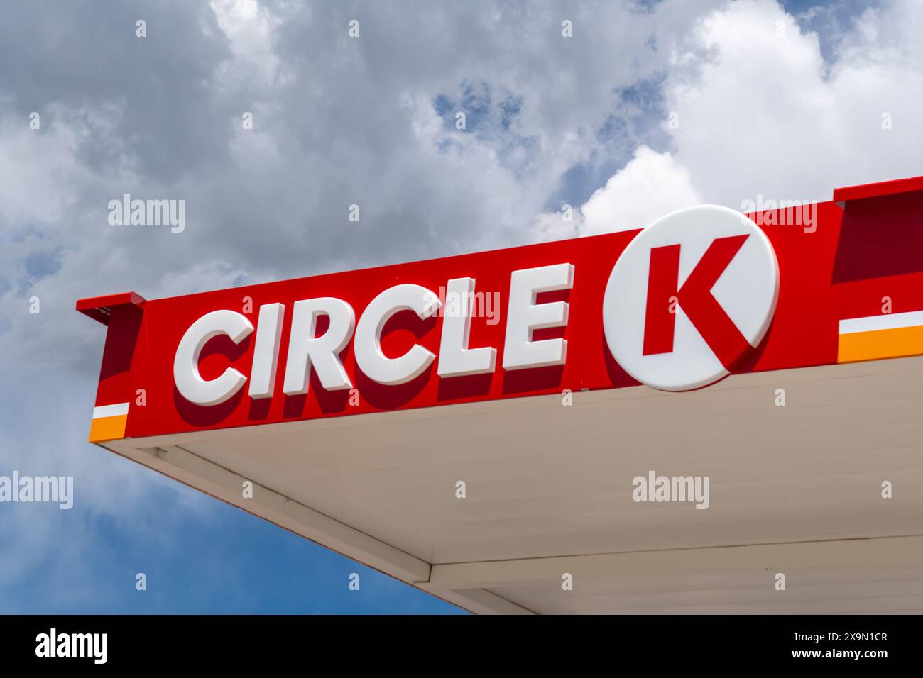 TRINIDAD, CO, USA MAY 19, 2024 Circle K gasoline station exterior