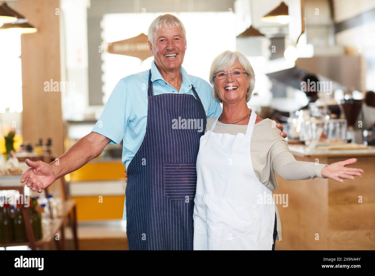 Excited older business man hi-res stock photography and images - Alamy