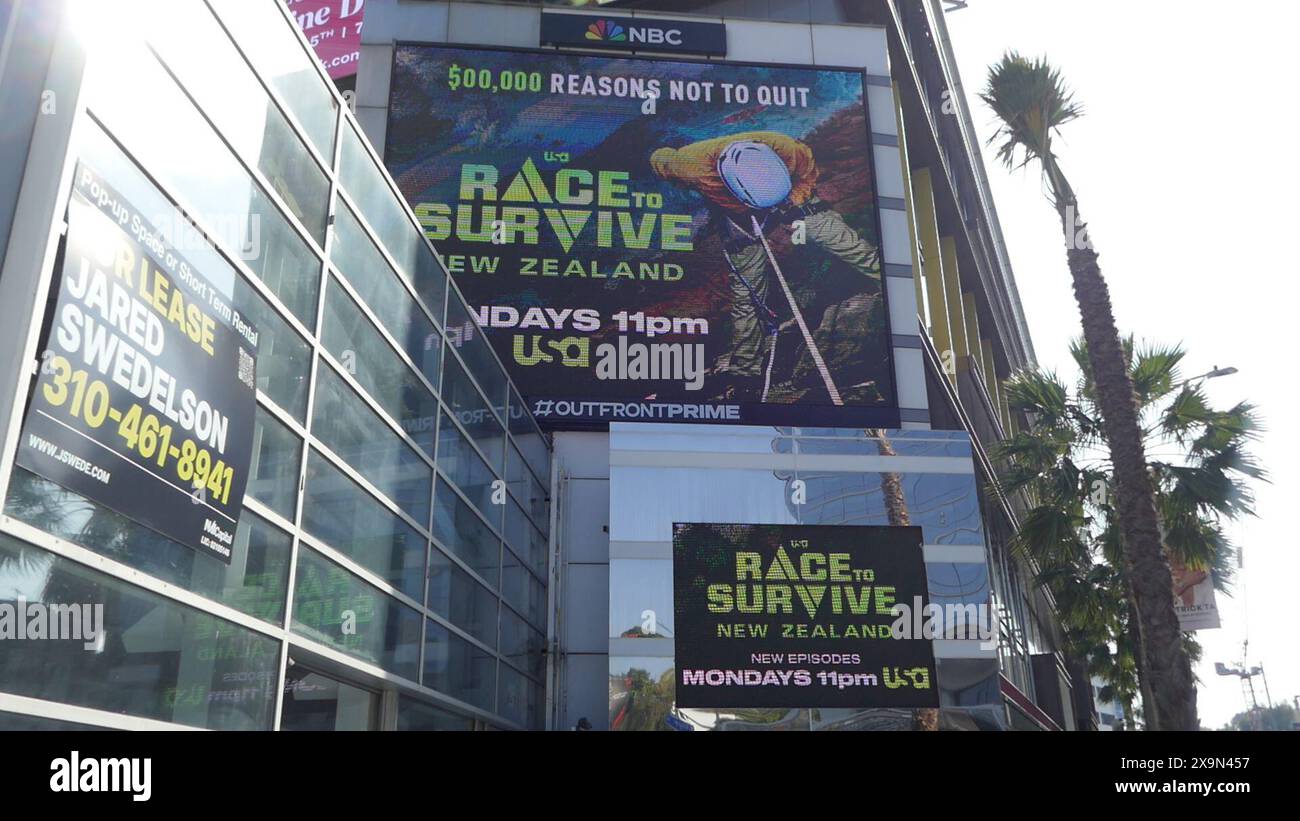 The Rac Billboard Race to survive new zealand hi-res stock photography and images - Alamy