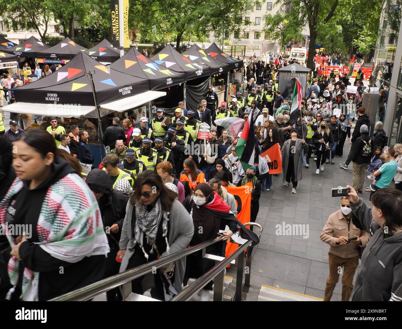 Youth Demand, Escalation for Rafah, Palestine Solidarity Demonstration