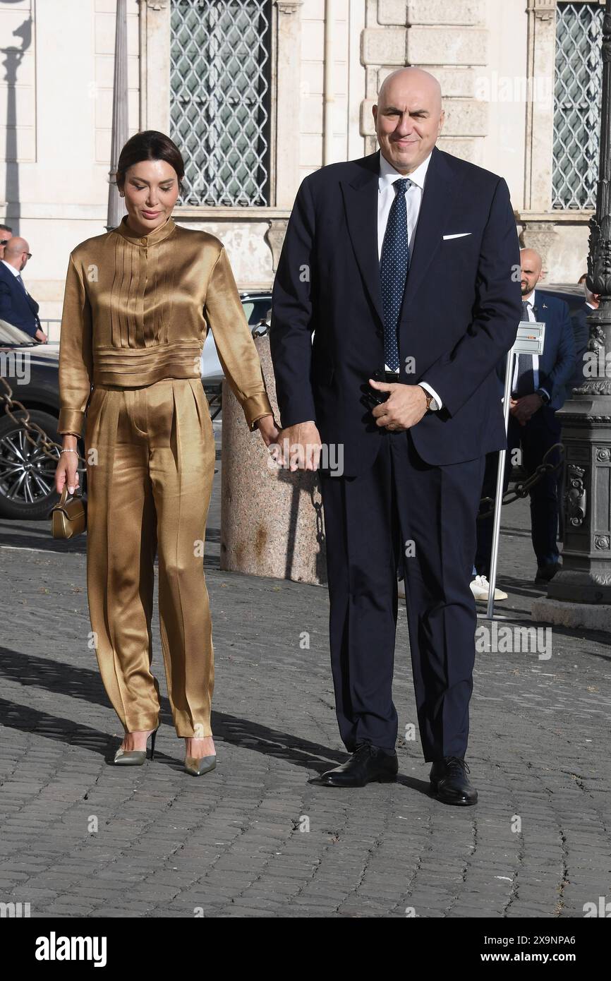 Rome, Italy. 01st June, 2024. Rome, Quirinale Reception for the ...