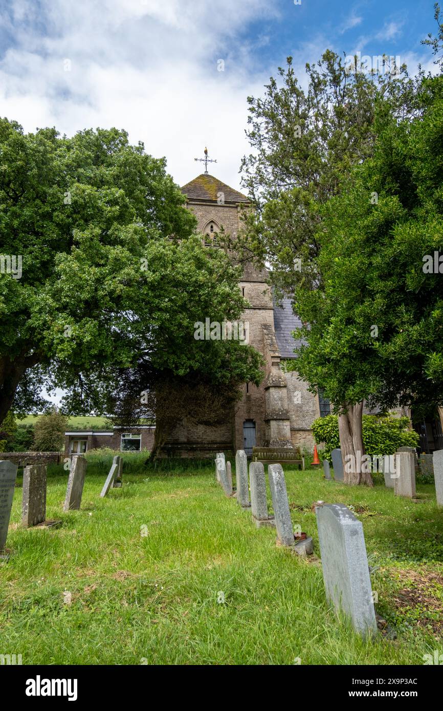 St Bartholomew's Church, Wick, Bristol Stock Photo Alamy