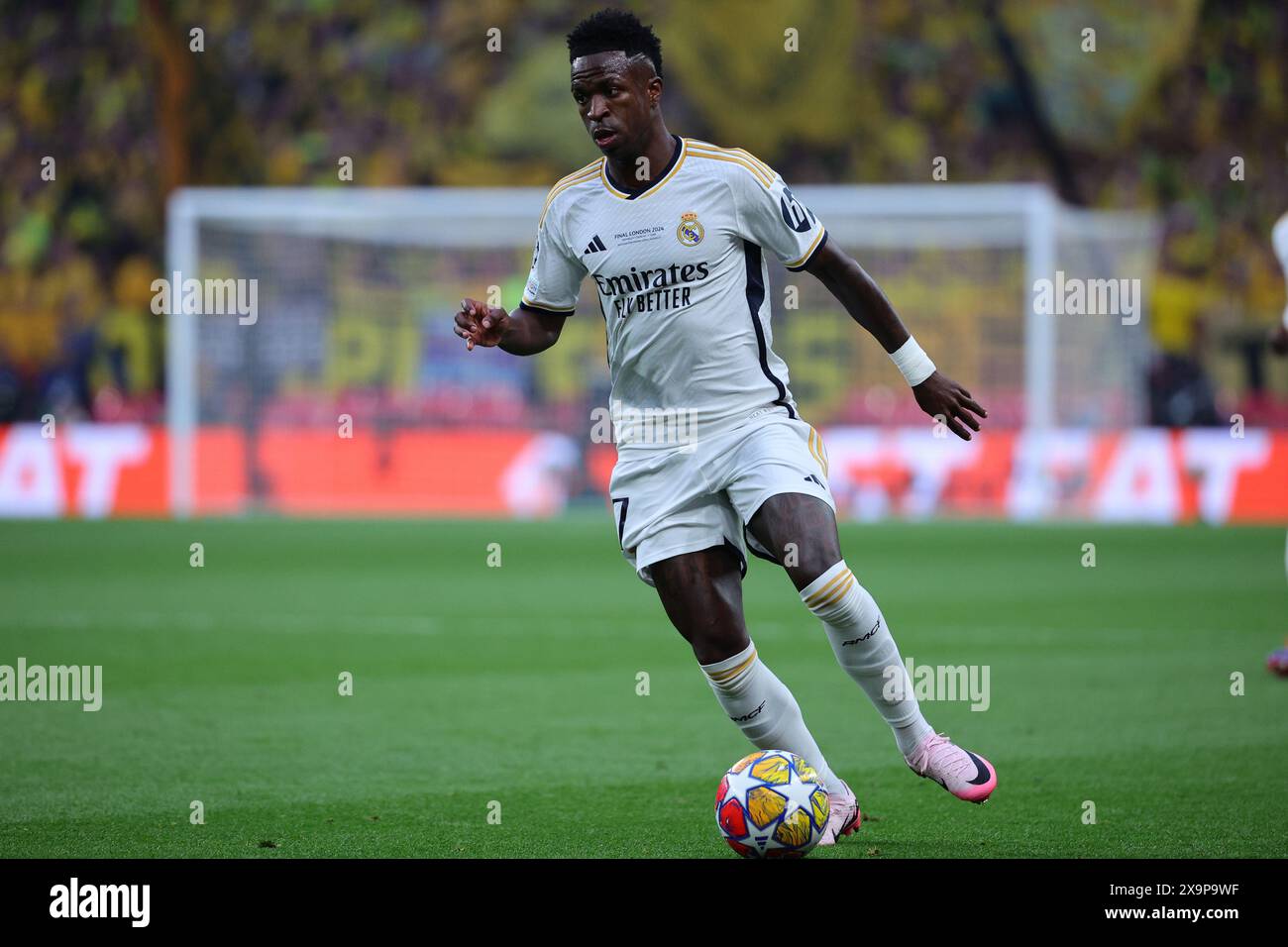 Vinicius Junior of Real Madrid CF during the 2023/2024 Champions League