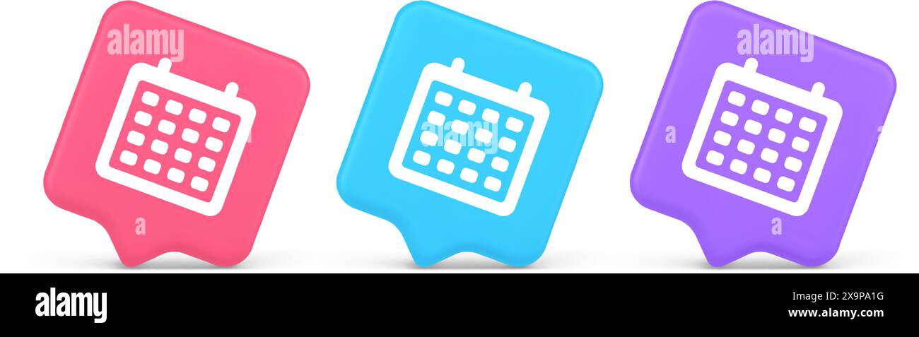 schedule-planner-organizer-button-to-do-list-agenda-reminder-service-3d