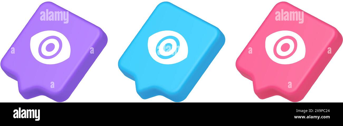 Eye button visibility searching optical lens web application 3d ...