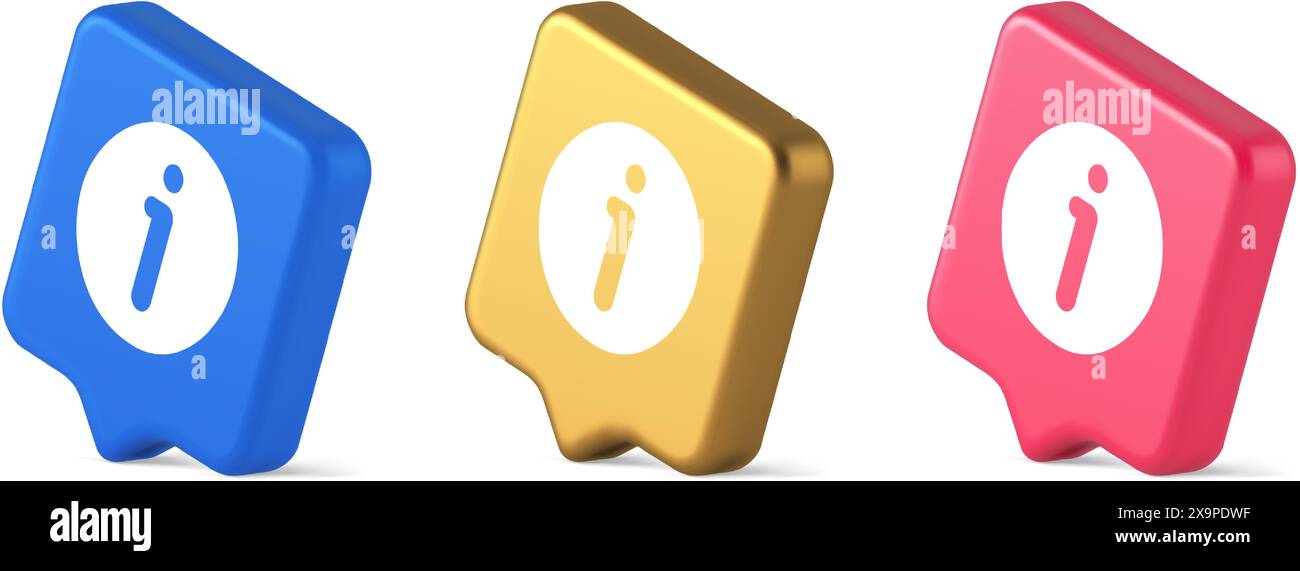 Question mark gold 3d Stock Vector Images - Alamy