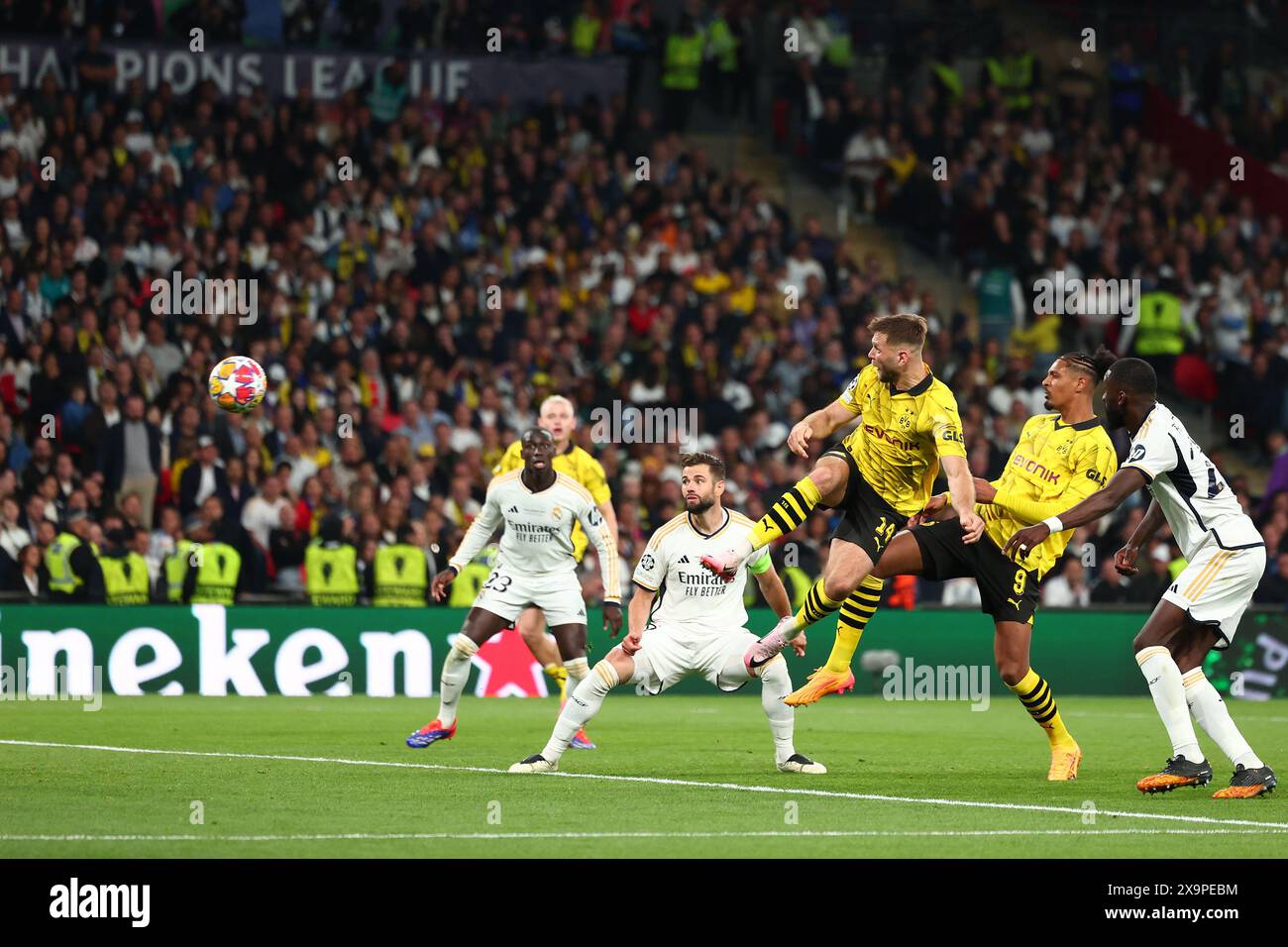  1st June 2024; Wembley Stadium, London, England; UEFA Champions League Motiv 