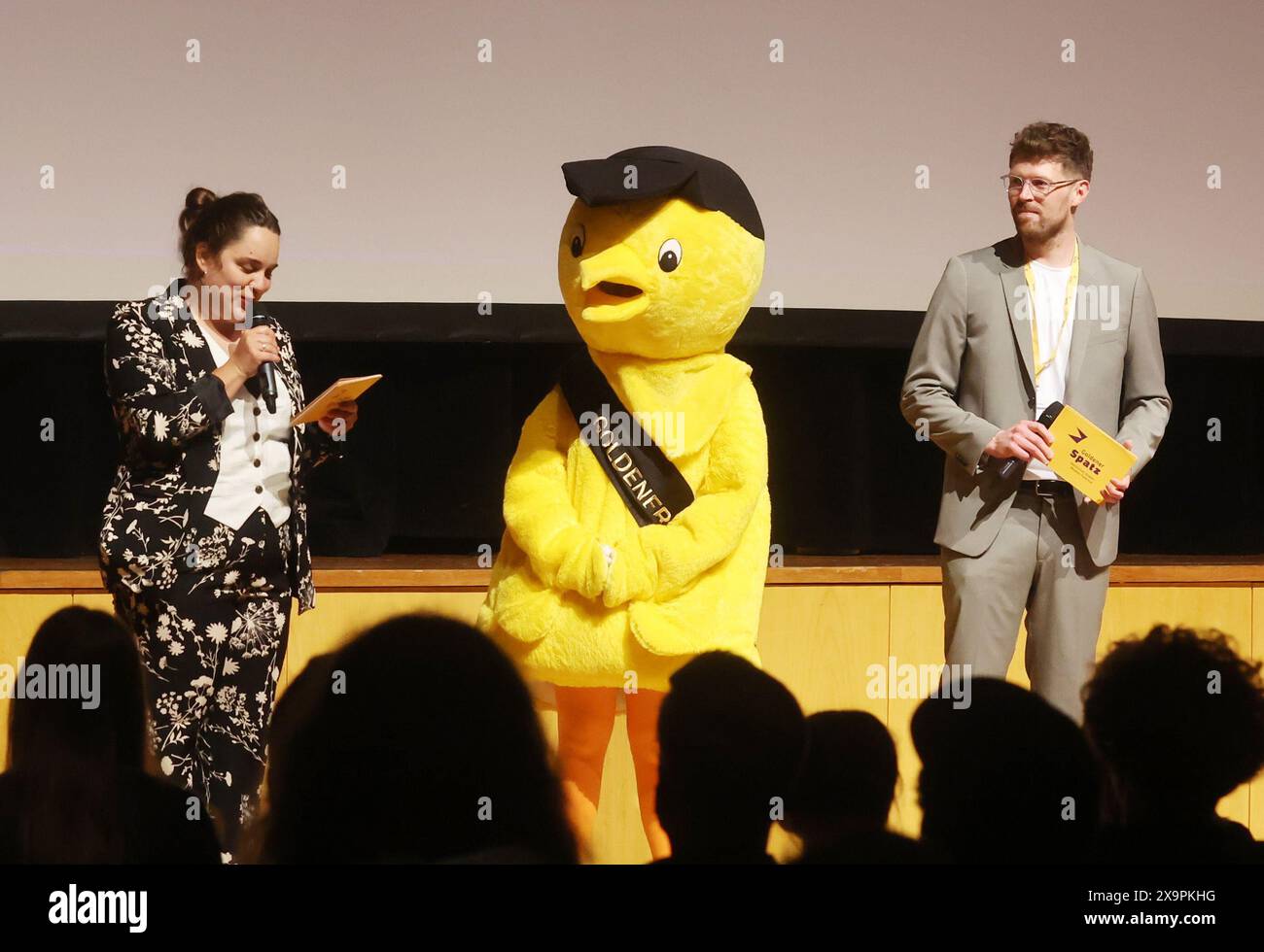 Gera, Germany. 02nd June, 2024. Elisabeth Wenk, (l-r), festival ...