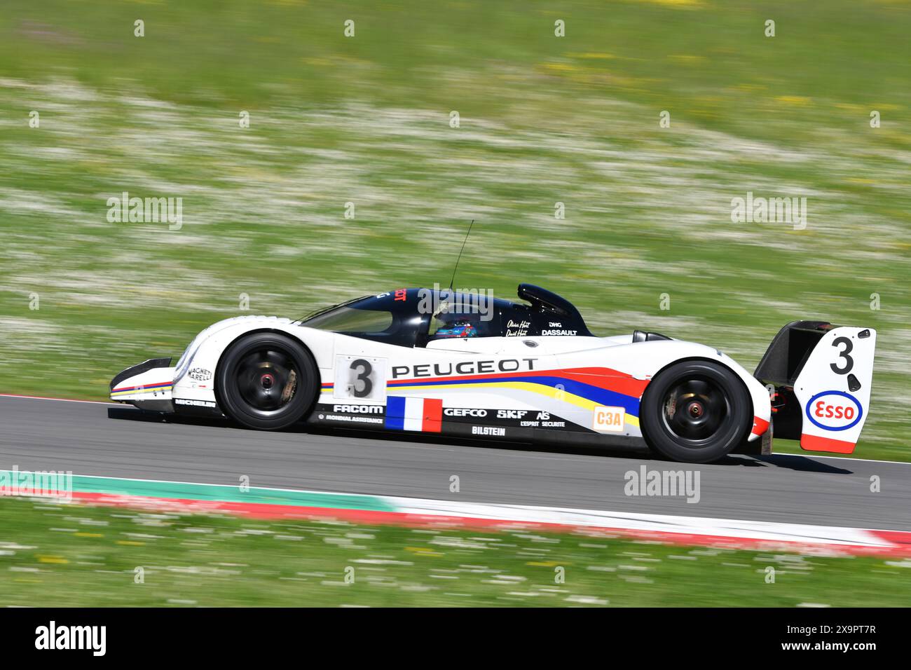 Scarperia, 5 April 2024: Peugeot 905 Evo 1 Bis group C year 1991 in ...