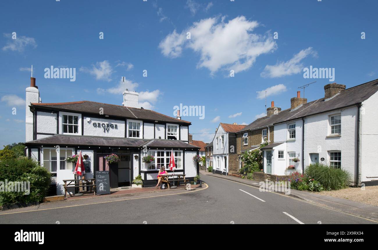 IV Public House Knight Street Sawbridgeworth Hertfordshire Stock