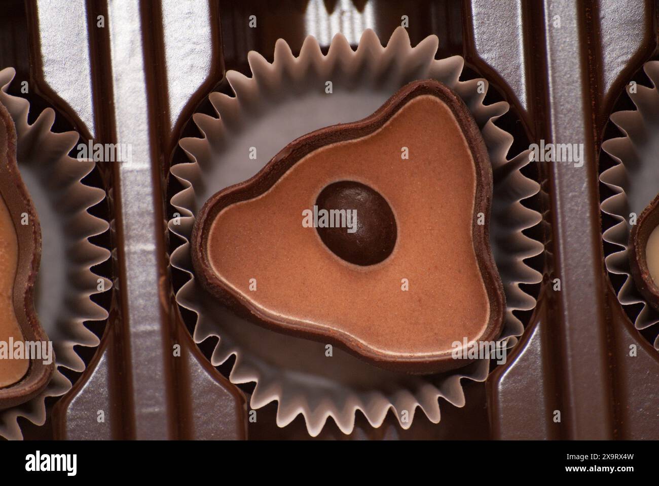 Set chocolate candies close hi-res stock photography and images - Alamy
