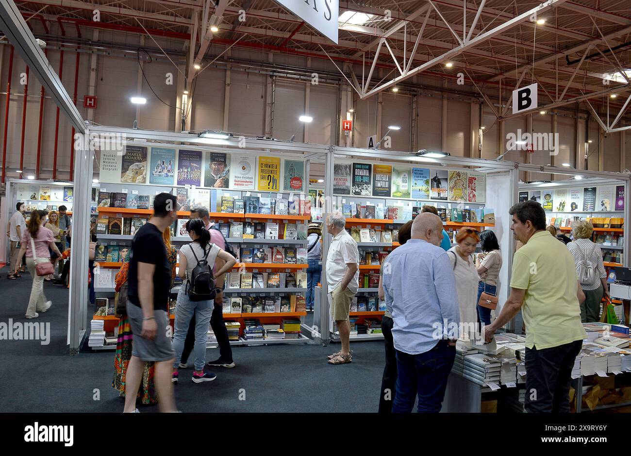BUCHAREST, ROMANIA 2 JUNE 2024 The closing day of Bookfest 2024