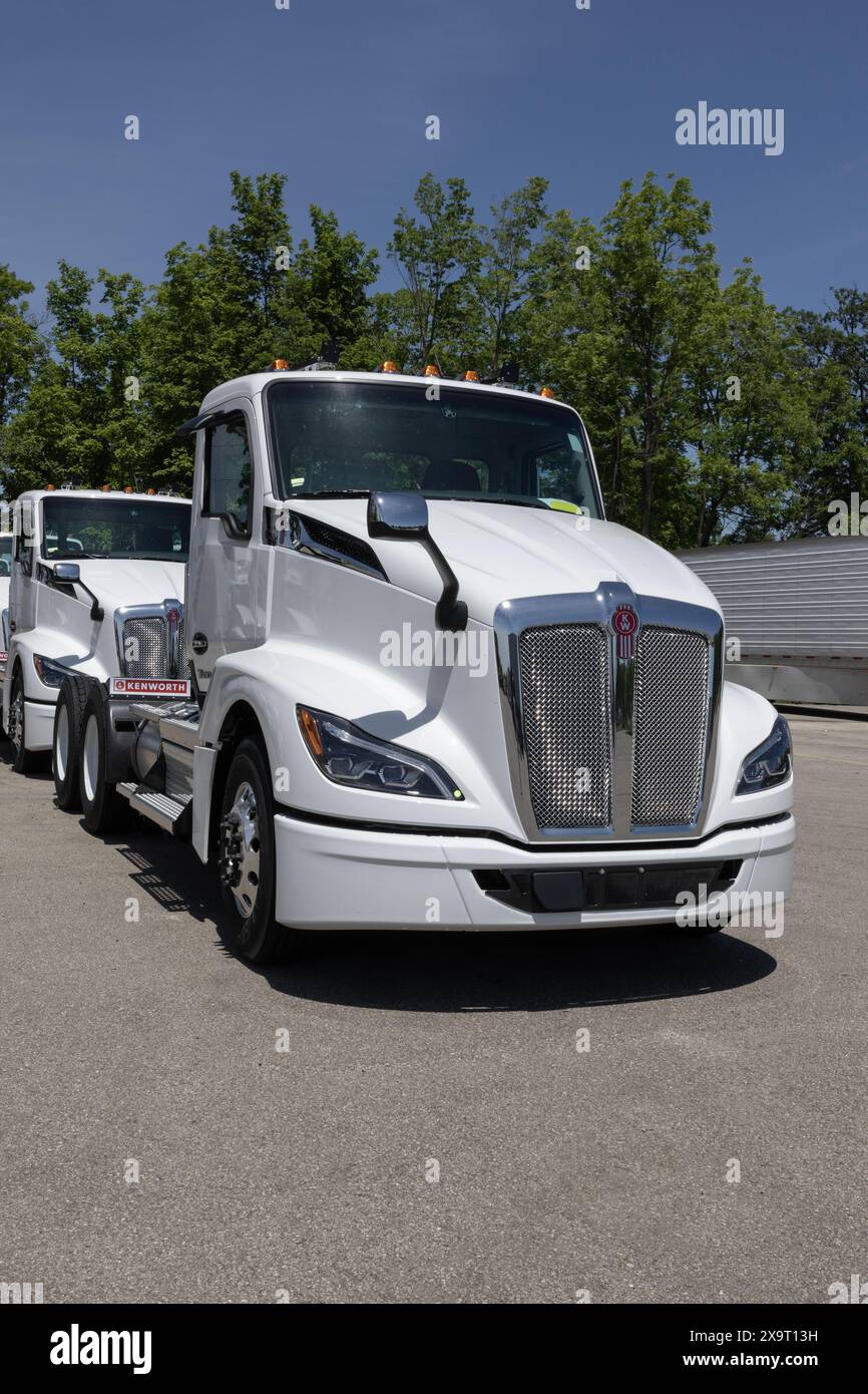 Huber Heights May 31, 2024 Kenworth T680 tractor truck. Kenworth