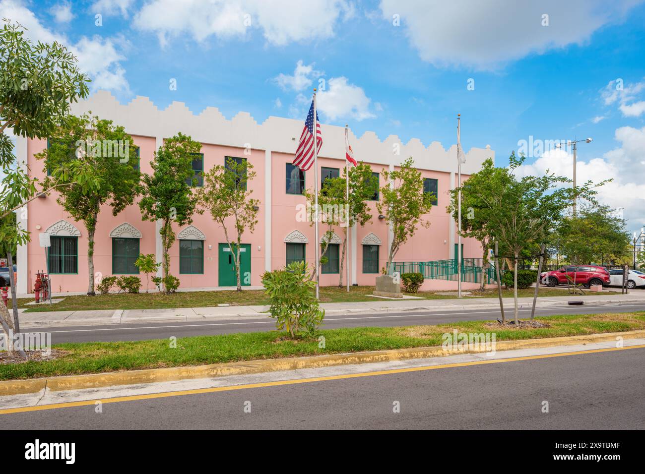 Opa Locka Miami, FL, USA June 1, 2024 Sherbondy Village Community