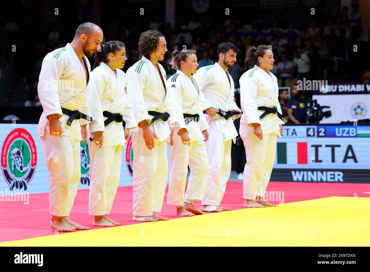 Italian judo youth champions 2024 team photo How does Italy's U18 judo program compare to other nations?