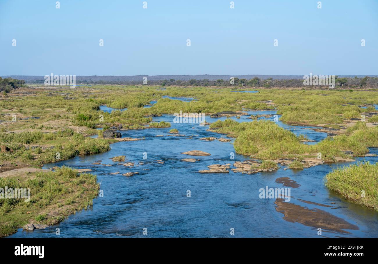 Olifants River, Kruger National Park, South Africa Stock Photo