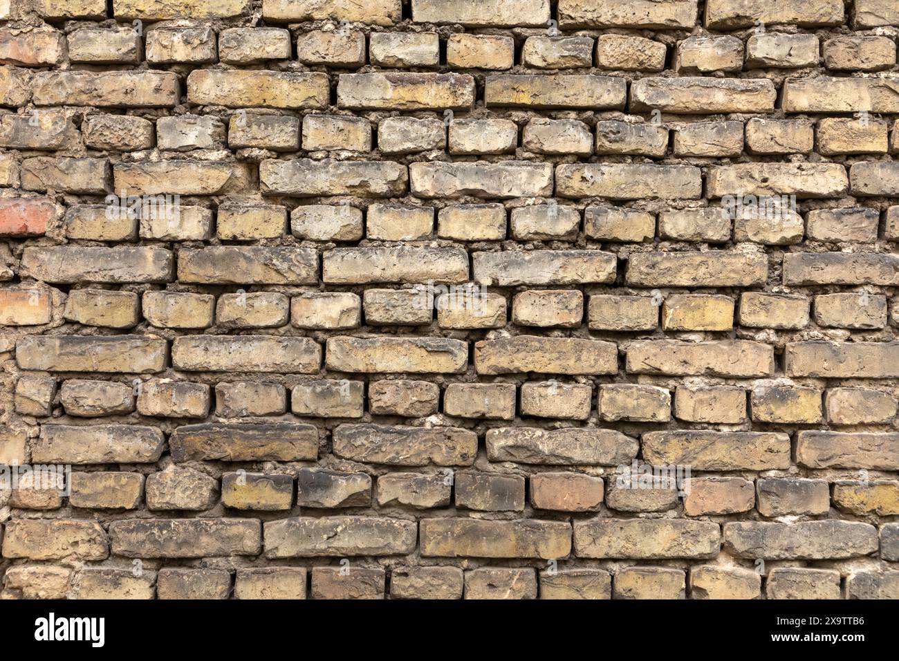pattern of old grungy dirty historic brick wall Stock Photo - Alamy