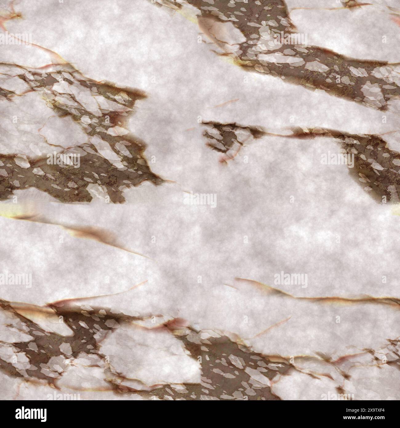 Abstract digitally created marble texture, seamless background. Stock Photo