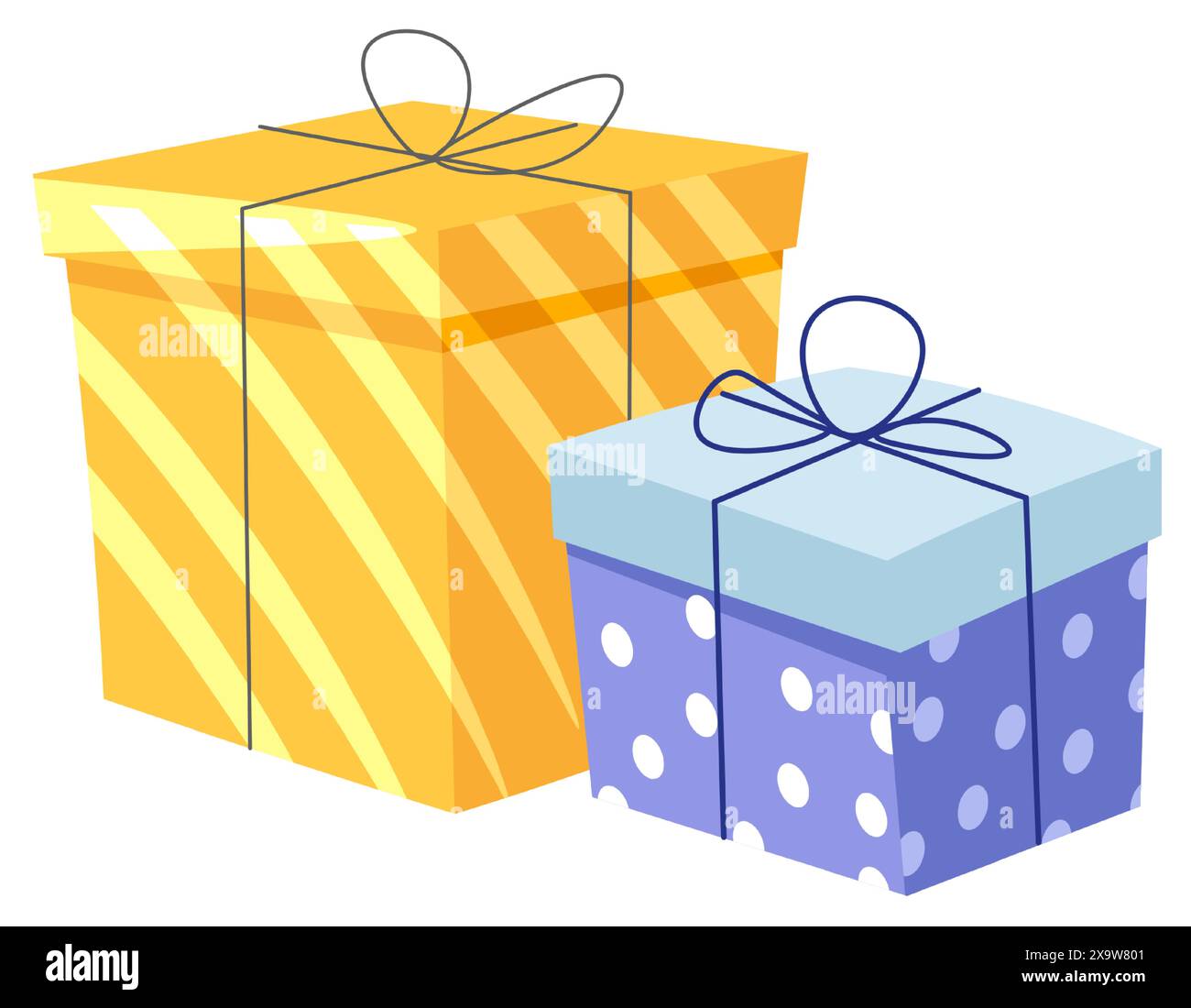 Colorful Gift Boxes Vector Illustration Stock Vector Image & Art - Alamy