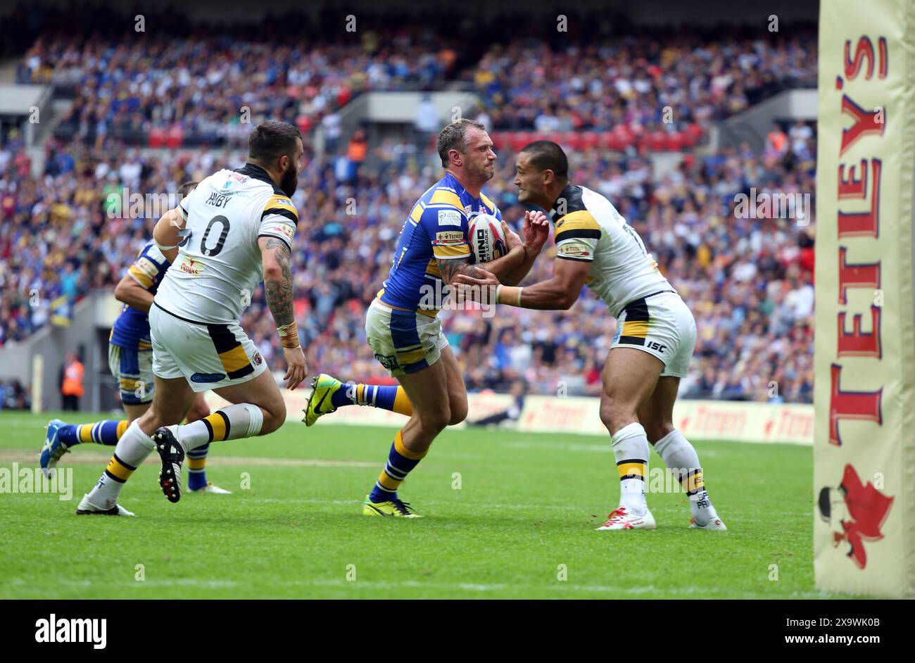 Rugby League Challenge Cup Final Leeds v Castleford. Action picture by ...