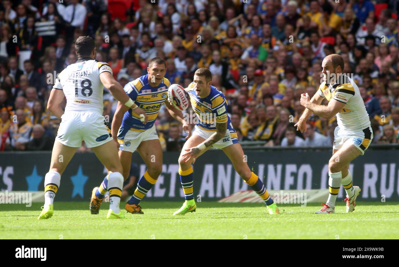Rugby League Challenge Cup Final Leeds v Castleford. Action picture by ...