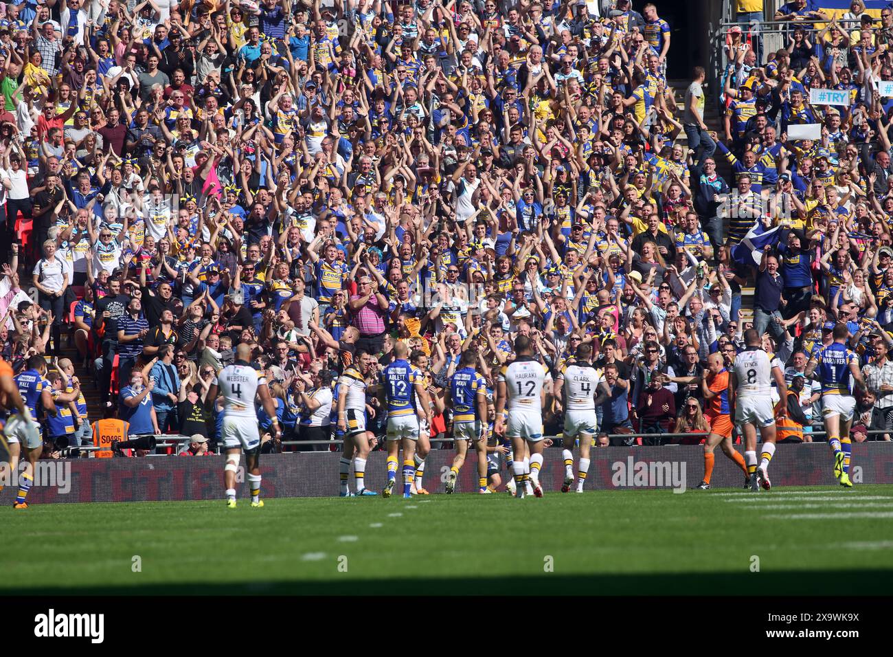 Rugby League Challenge Cup Final Leeds v Castleford. Action picture by ...