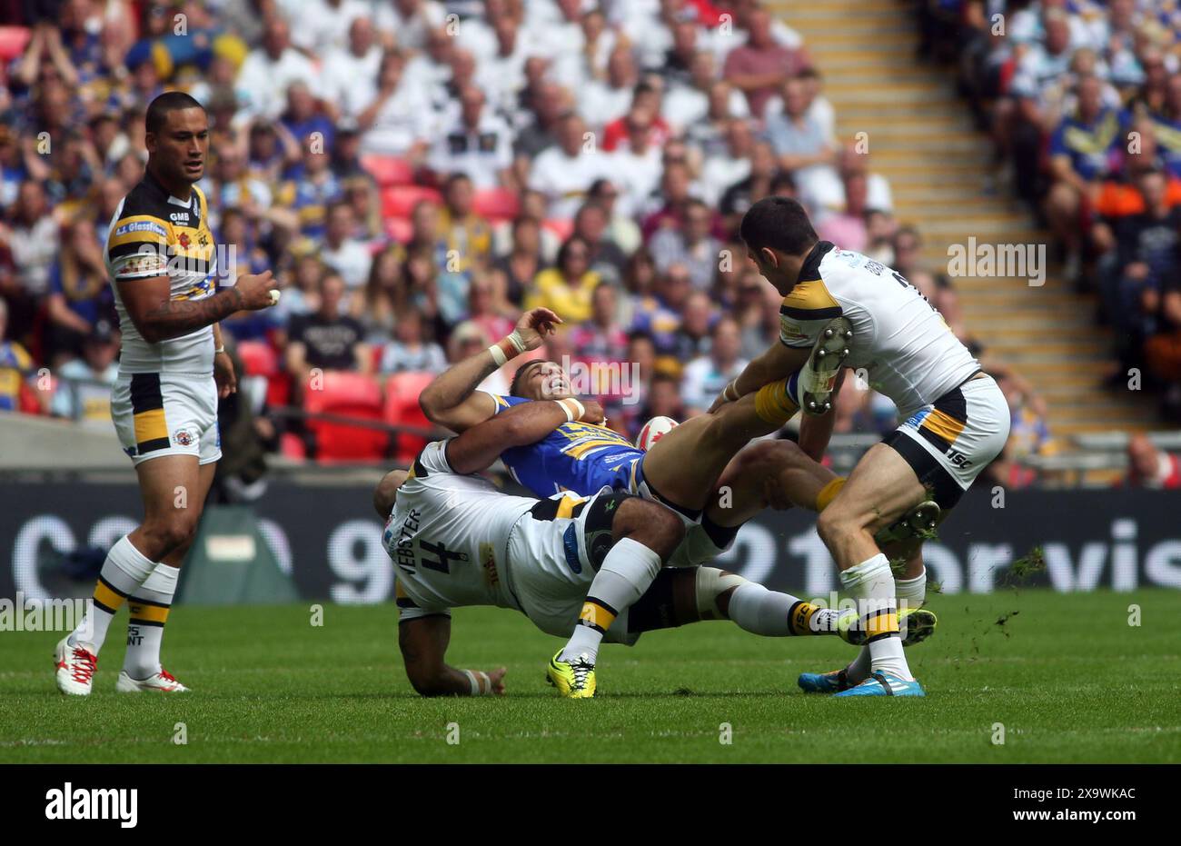 Rugby League Challenge Cup Final Leeds v Castleford. Action picture by ...