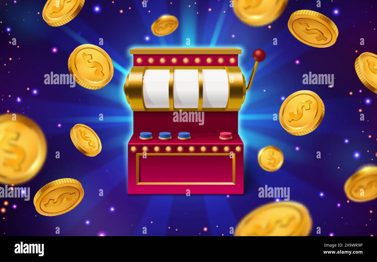 Jackpot Floating machine Stock Vector Images - Alamy