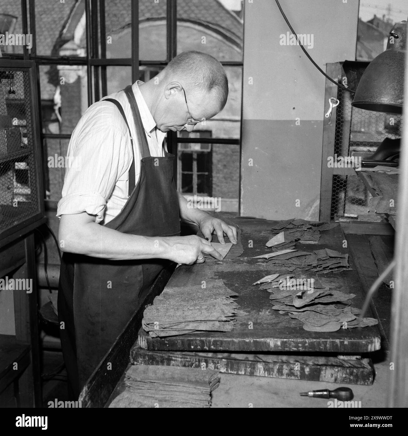 Actual 06 1945 Salomon's shoe factory. Salomon's shoe factory. There