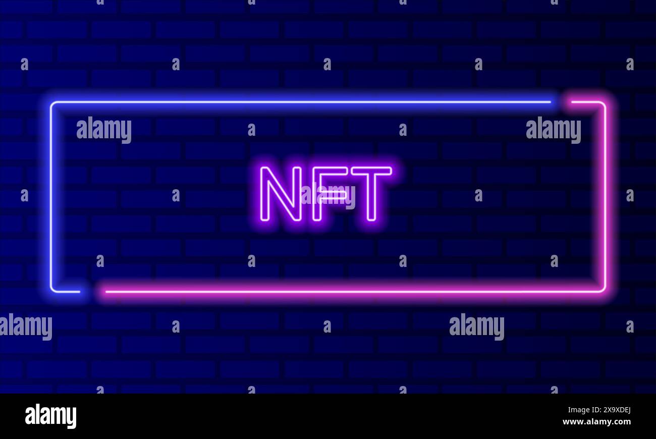 Nft Sign Nft sign Stock Vector Images - Alamy